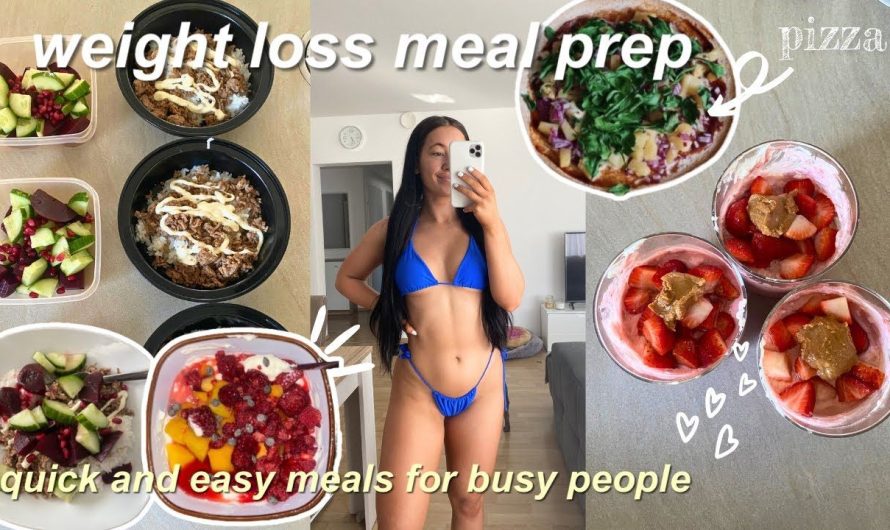 Weight Loss Meal Prep: Easy Recipes for Busy People